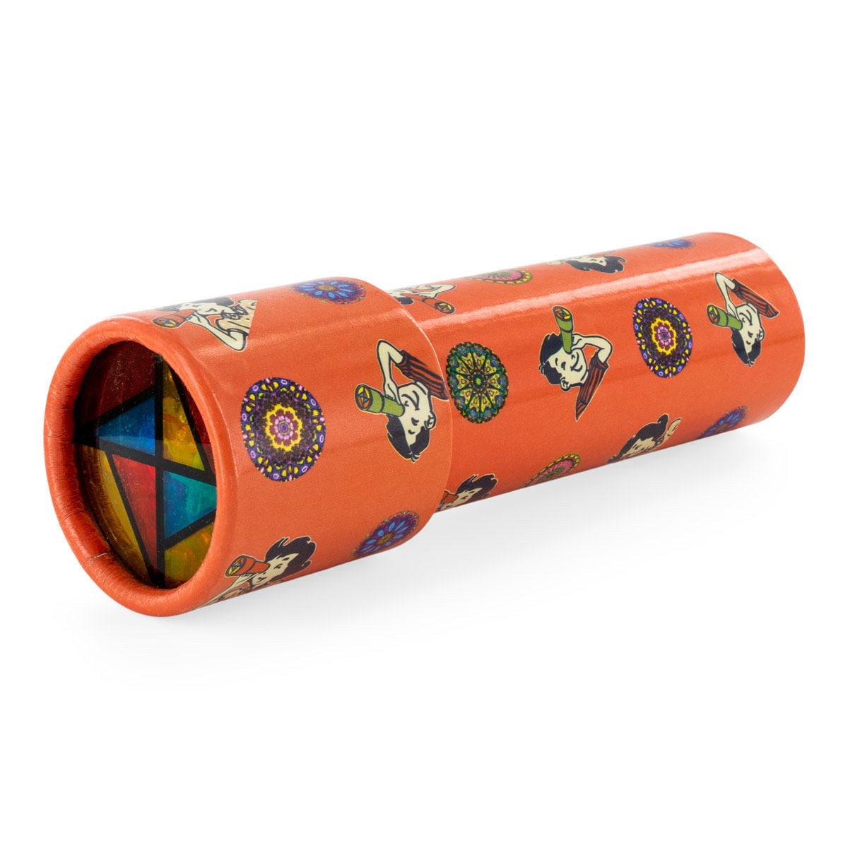 Goki Caleidoscopio Giratorio De Metal – Juguete Clásico Con Efectos De Color Y Formas, Ideal Para Niños Y Adultos, 17 Cm, Modelo 14057