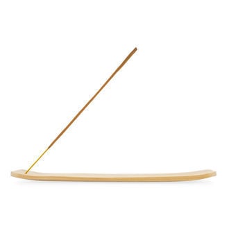 Portaincienso de madera de palma