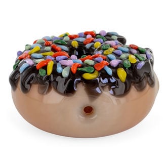 Pipa de vidrio Donut Bite Me (Empire Glassworks)