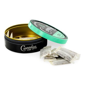 Bolsitas de snus de cáñamo con CBD (Cannadips)