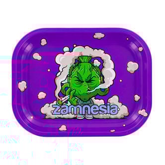 Bandeja de liar metálica pequeña Budhead (Zamnesia)