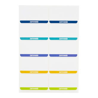 Etiquetas adhesivas (Zamnesia) 50pcs
