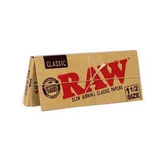 Papel de Fumar RAW Classic 1&frac12;