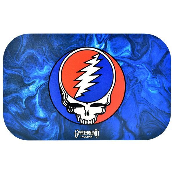 Metal Rolling Tray With Lid Small (Grateful Dead x Pulsar)