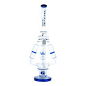 Bong Sprinkler Perc Quad Honeycomb 21'' (Tsunami Glass)