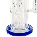 Bong Barrel Showerhead Drum Honeycomb 20'' (Tsunami Glass)