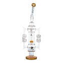 Bong Sprinkler Shower Head Recycler 20'' (Tsunami Glass)