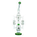 Bong Sprinkler Shower Head Recycler 20'' (Tsunami Glass)