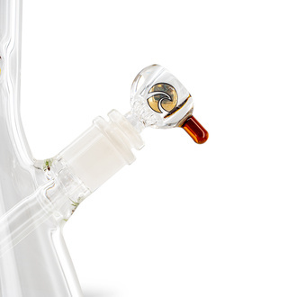 Bong Beaker Base Ice Catcher 15'' (Tsunami Glass)