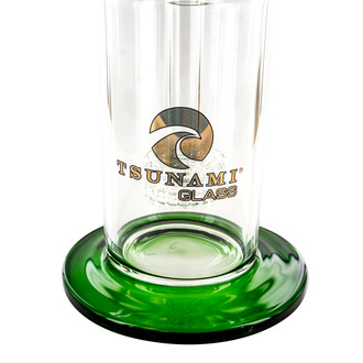 Rig Side Neck Shower Head 10'' para dabs (Tsunami Glass)