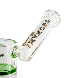 Rig Side Neck Honey Turbine 9" para dabs (Tsunami Glass)