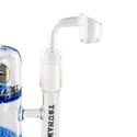 Rig Side Neck Honey Turbine 9" para dabs (Tsunami Glass)