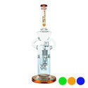 Rig Shower Head Swiss Recycler 13'' para dabs (Tsunami Glass)