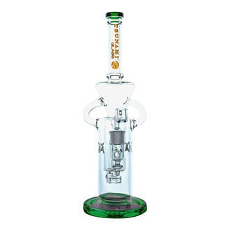 Rig Shower Head Swiss Recycler 13'' para dabs (Tsunami Glass)