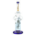 Rig Shower Head Swiss Recycler 13'' para dabs (Tsunami Glass)