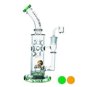 Rig Shower Head Swiss 11'' para dabs (Tsunami Glass)