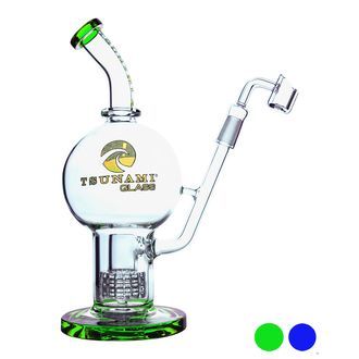 Rig Shower Head Globe 11'' para dabs (Tsunami Glass)