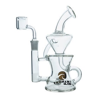 Rig Sprinkler Recycler 9'' para dabs (Tsunami Glass)