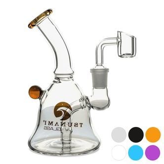 Rig Mini Bell 6″ para dabs (Tsunami Glass)