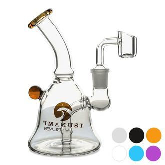 Rig Mini Bell 6″ para dabs (Tsunami Glass)