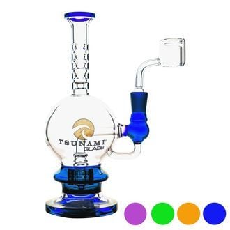 Rig Shower Head 8″ para dabs (Tsunami Glass)