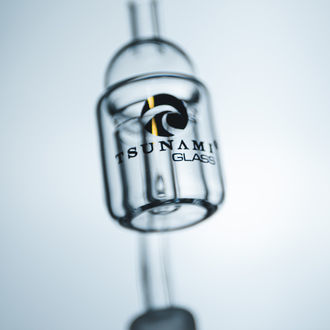 Banger Thermal Quartz con carb cap (Tsunami Glass)