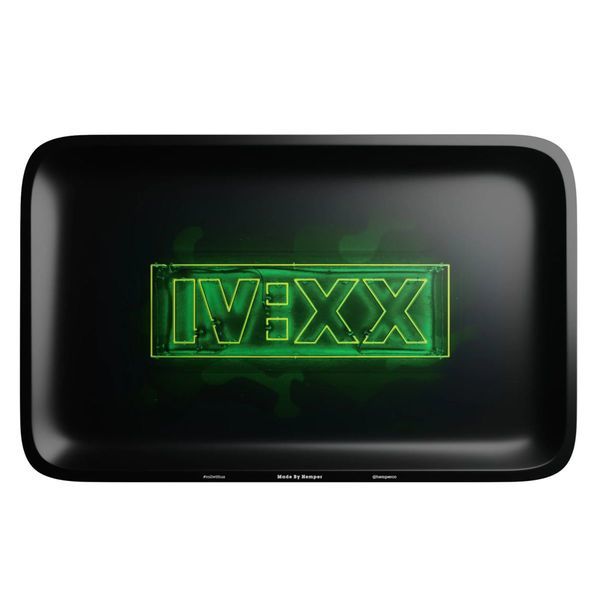 Rolling Tray ''IVXX Neon'' (Hemper)