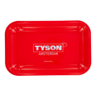 Bandeja para liar “Tyson Amsterdam” metálica roja (TYSON 2.0)