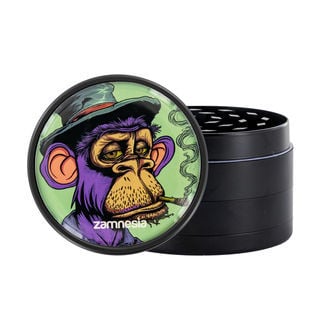 Colección de grinders metálicos Blazing Beasts (Zamnesia) - 4 partes Ø50mm