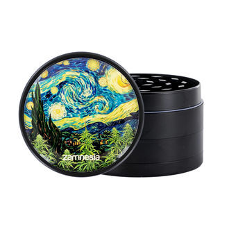 Colección de grinders metálicos High Art (Zamnesia) - 4 partes Ø50mm