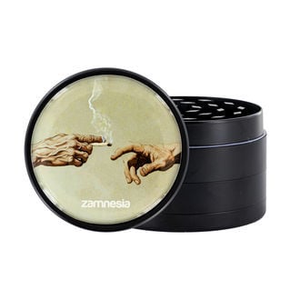 Colección de grinders metálicos High Art (Zamnesia) - 4 partes Ø50mm