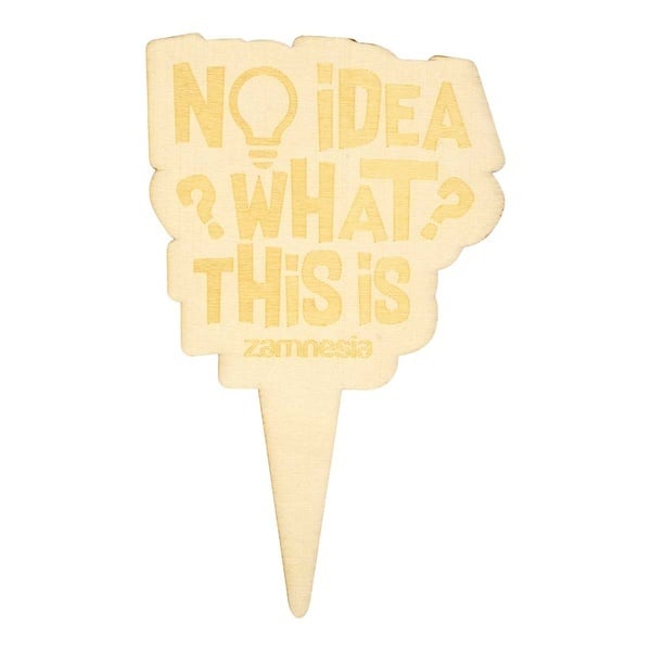 Marcadores de madera para macetas (Zamnesia)