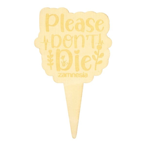 Marcadores de madera para macetas (Zamnesia)