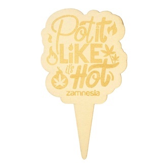 Marcadores de madera para macetas (Zamnesia)