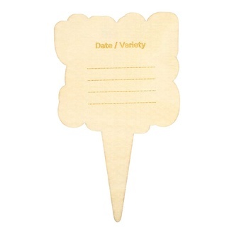 Marcadores de madera para macetas (Zamnesia)