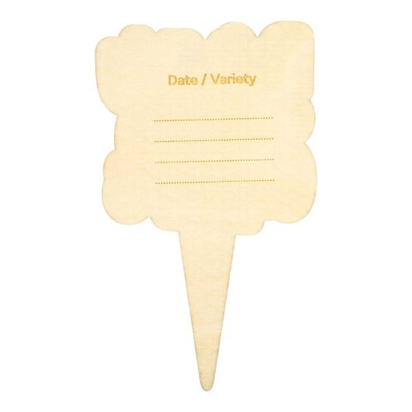 Marcadores de madera para macetas (Zamnesia)