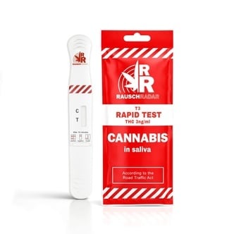 RauschRadar&reg; test de THC en saliva (3,5 ng/ml)