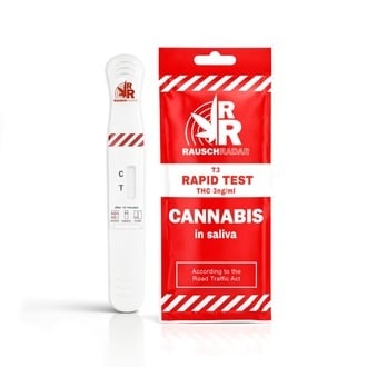 RauschRadar&reg; test de THC en saliva (3,5 ng/ml)