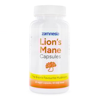 Cápsulas De Hongo Melena De León (Zamnesia)