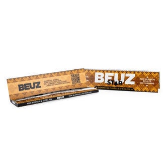 Papel de liar King Size Slim de cáñamo sin blanquear (BEUZ)