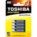 Pilas alcalinas AAA (TOSHIBA)