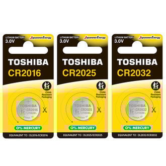 Pilas de litio (TOSHIBA)