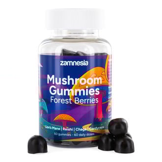 Gominolas de setas con sabor a frutos del bosque