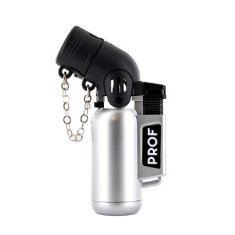 Encendedor metálico de doble llama