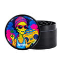 Colección de grinders metálicos Area 420 (Zamnesia) - 4 partes Ø63mm