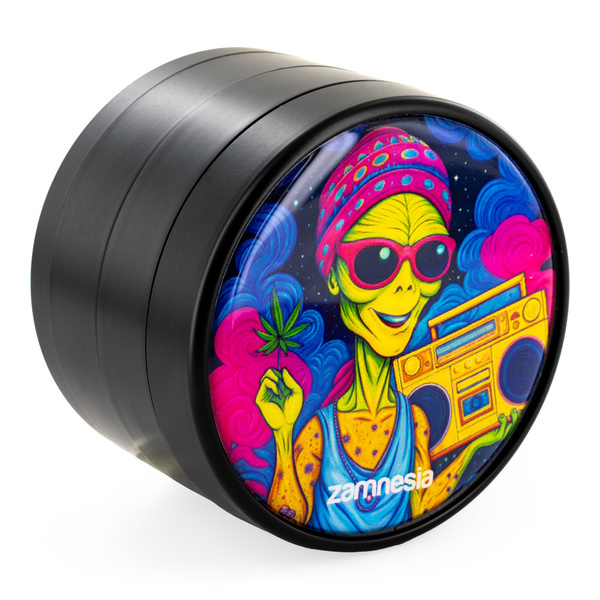 Colección de grinders metálicos Area 420 (Zamnesia) - 4 partes Ø63mm