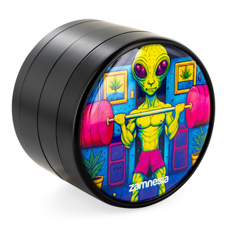 Colección de grinders metálicos Area 420 (Zamnesia) - 4 partes Ø63mm