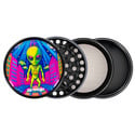 Colección de grinders metálicos Area 420 (Zamnesia) - 4 partes Ø63mm