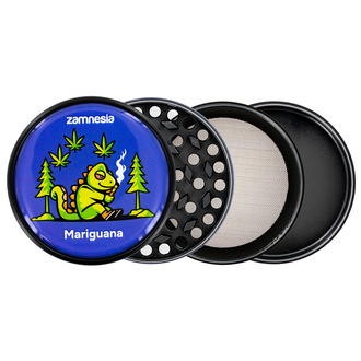 Colección de grinders metálicos Puff Pals (Zamnesia) - 4 partes Ø63mm