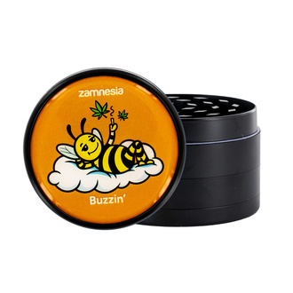 Colección de grinders metálicos Puff Pals (Zamnesia) - 4 partes Ø63mm